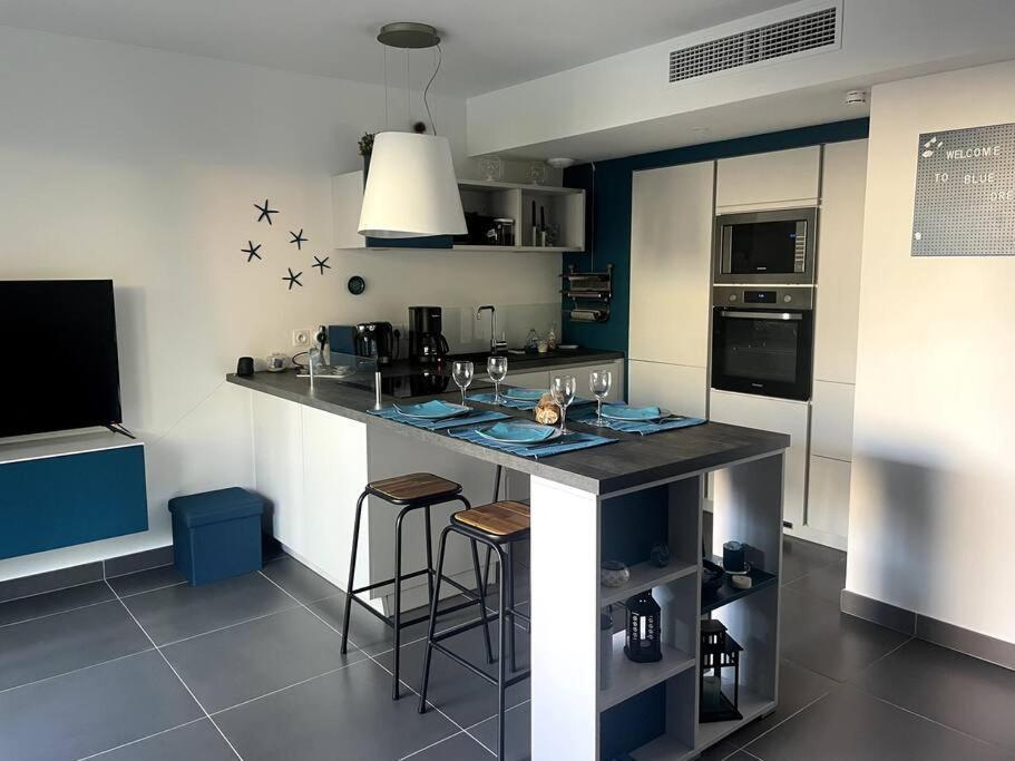 Blue Dream Apartment Juan-les-Pins Exterior foto